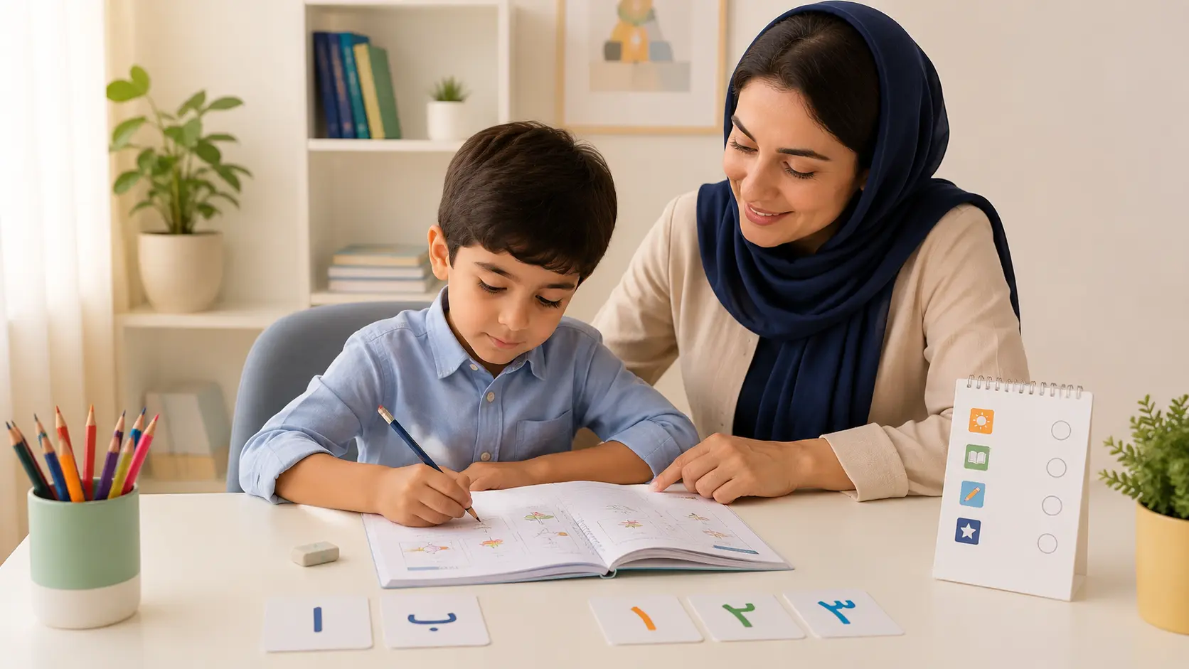 ۷ راهکار برای افزایش تمرکز کودک کلاس اول هنگام درس و تکلیف